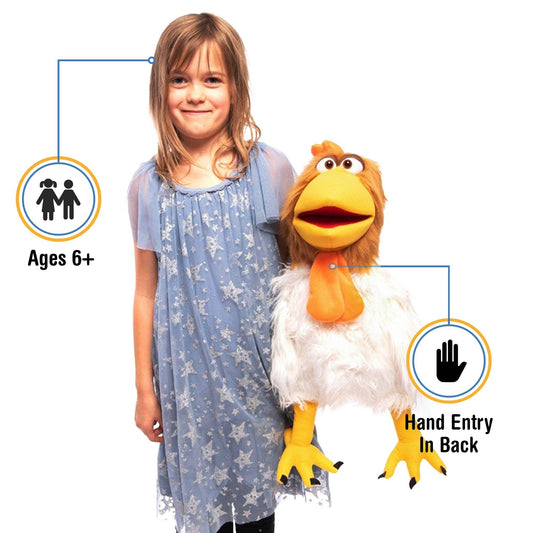 Silly Puppets Rooster (23")