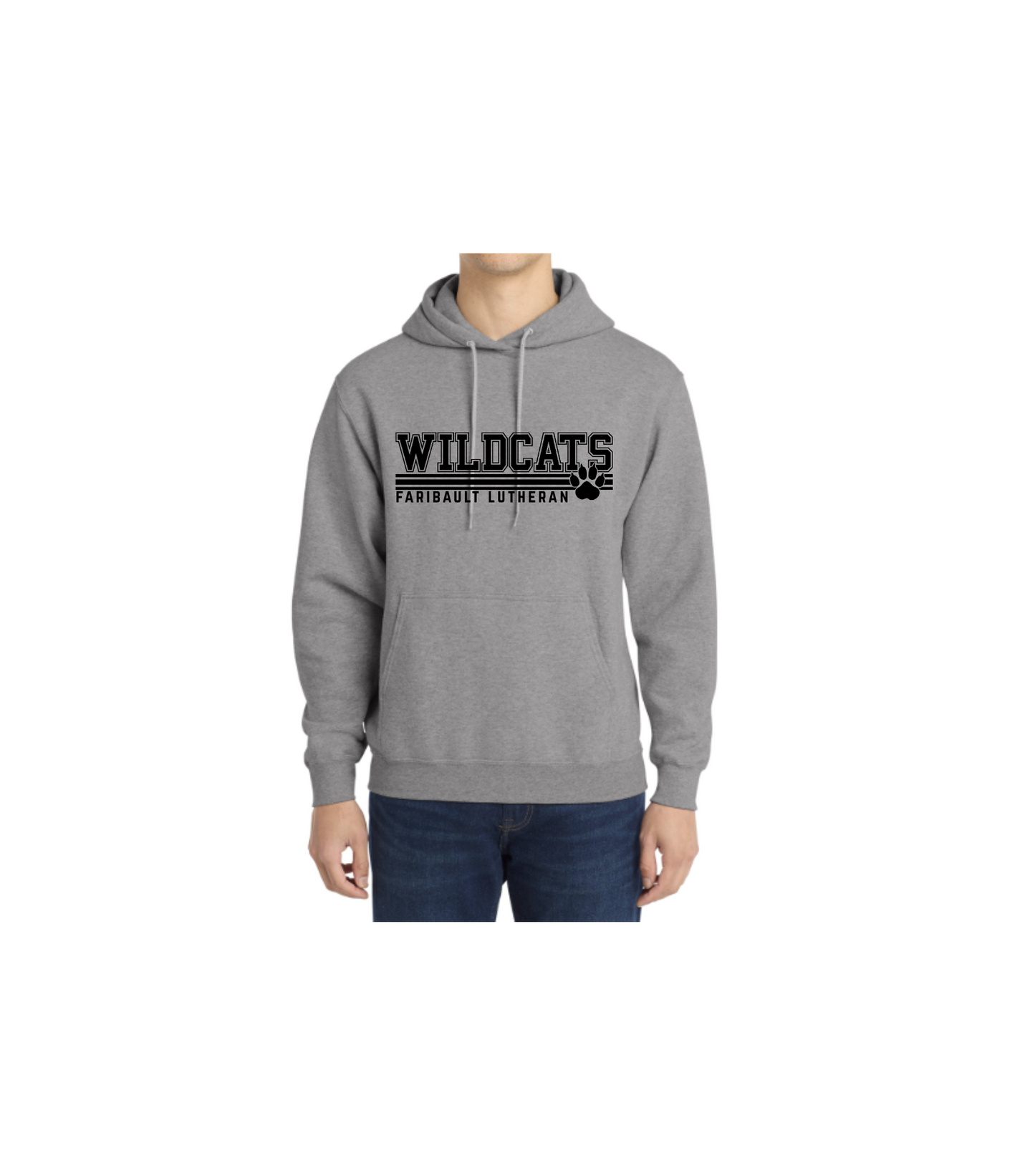 WILDCATS -RETRO Horizontal Crew Sweatshirt & Hoodies