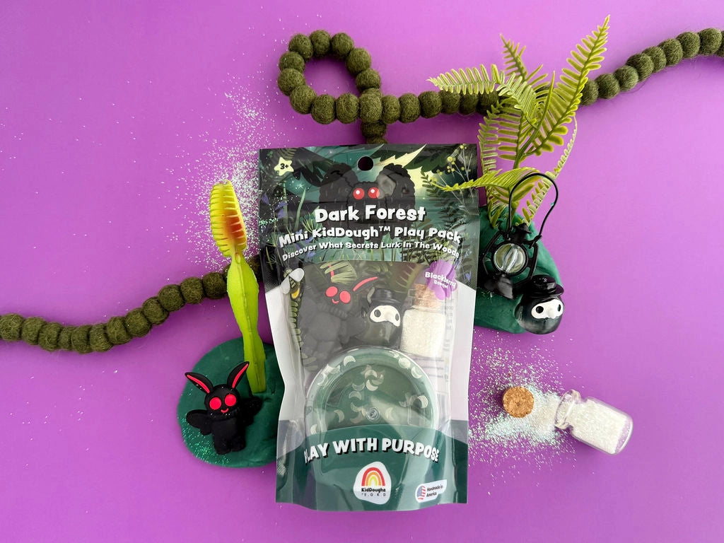KidDough Dark Forest Mini Play Pack