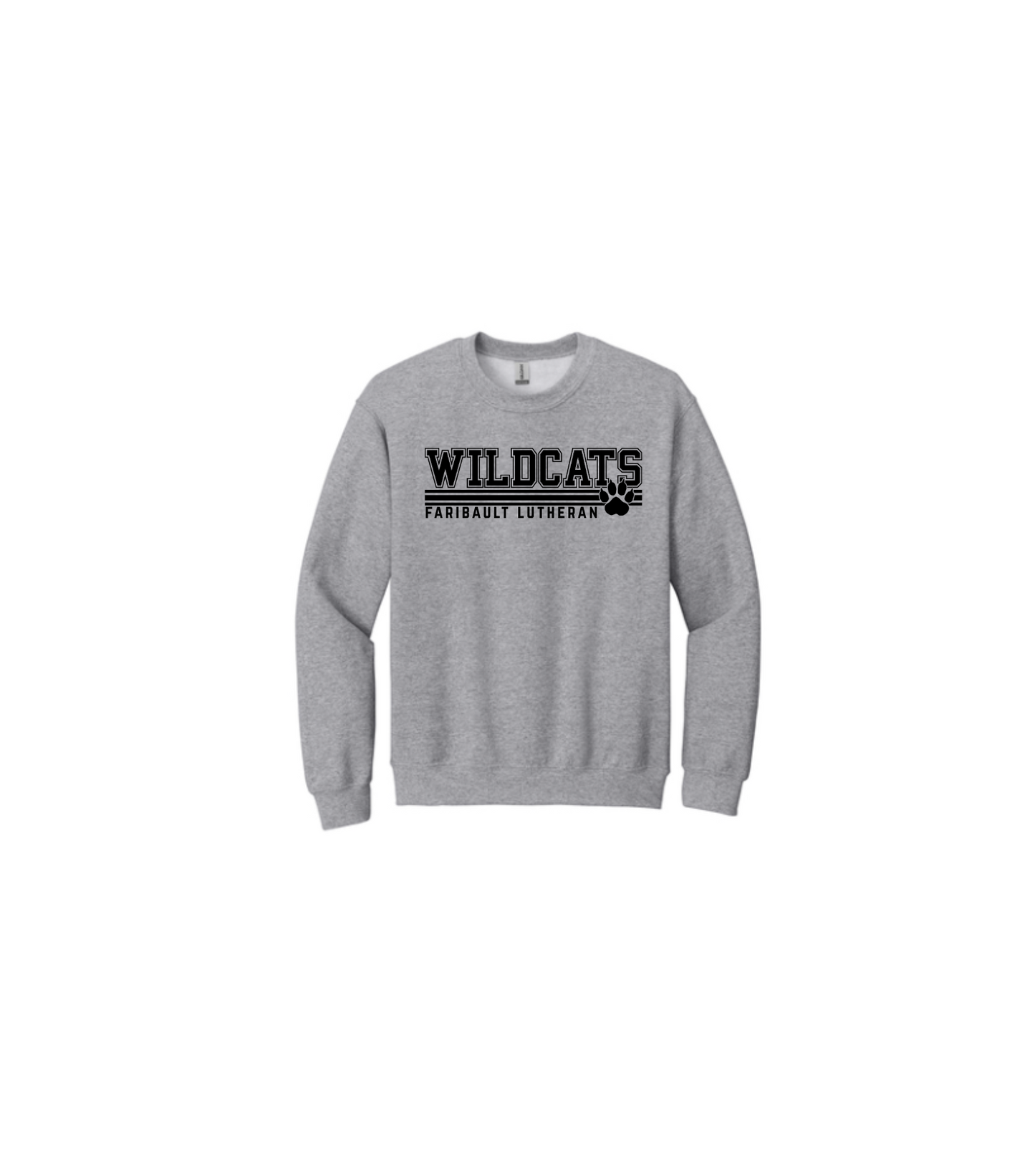 WILDCATS -RETRO Horizontal Crew Sweatshirt & Hoodies