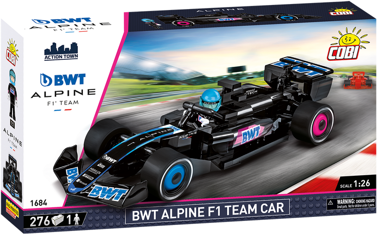 COBI BWT Alpine F1 Team Race Car #1684 – Runamuck Workshop