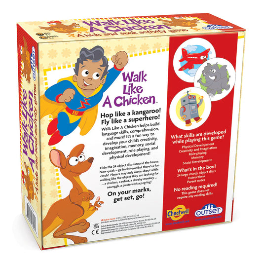 Walk Like a Chicken - Hide and Seek Activity Game