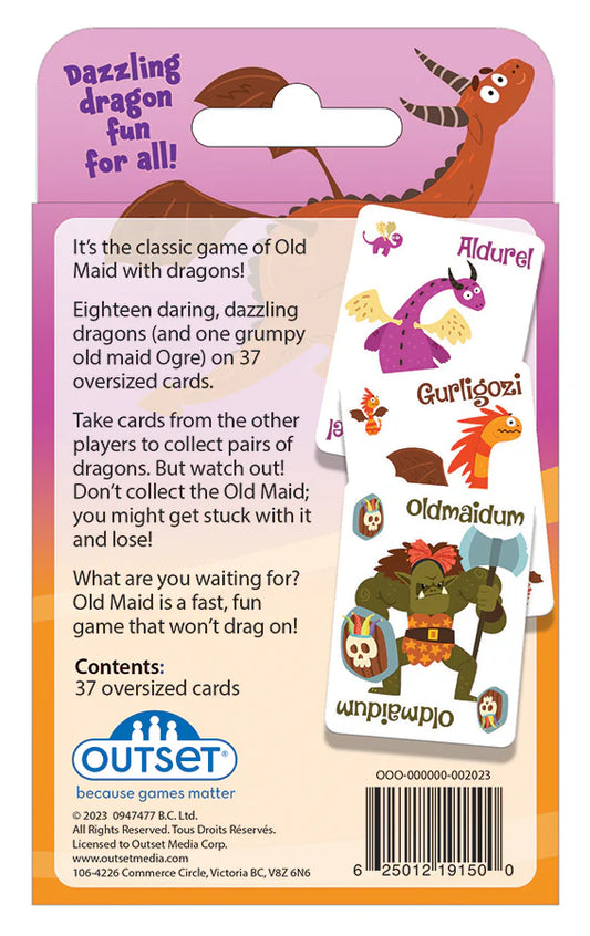 Dragons Old Maid Card Game