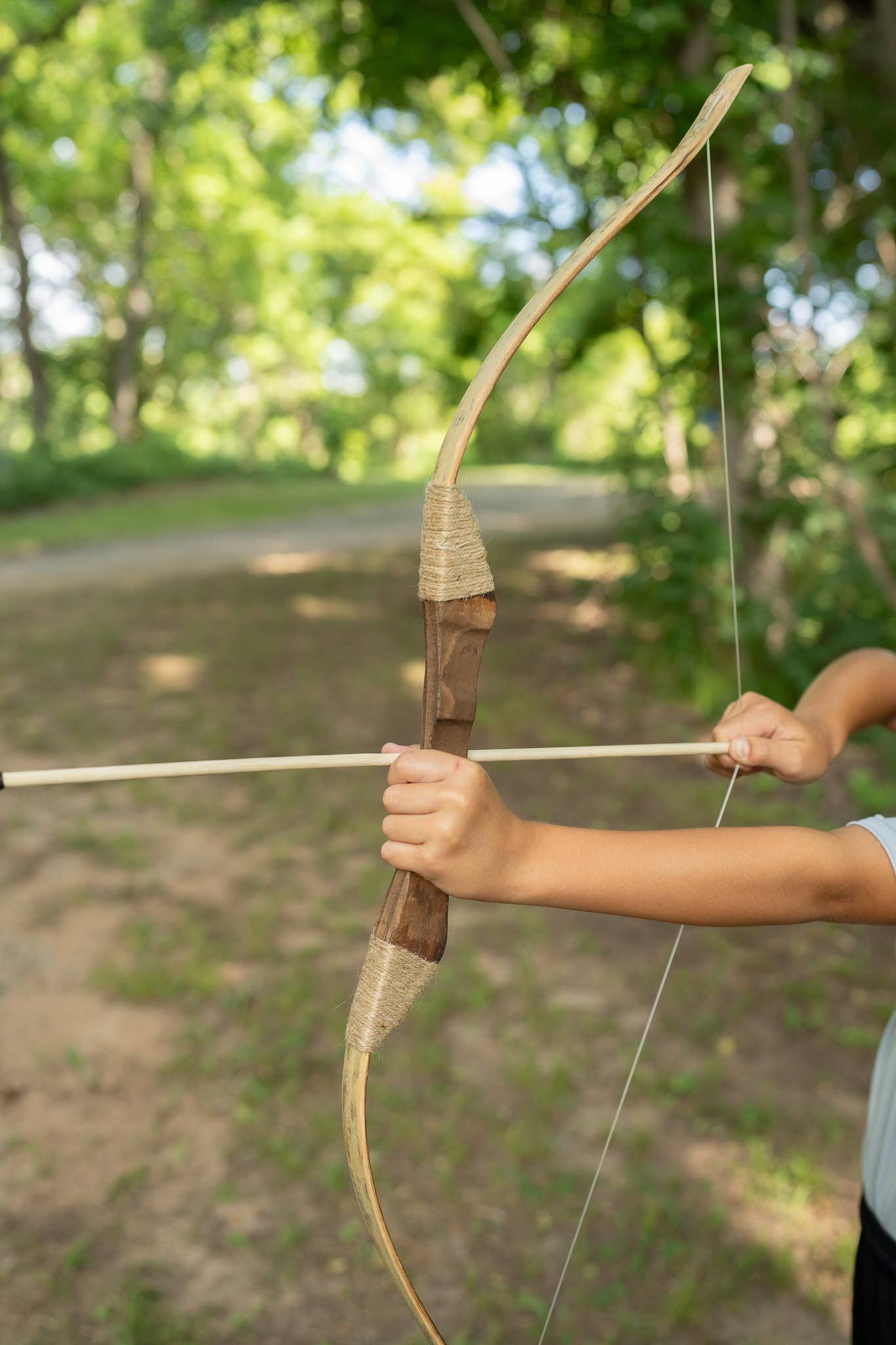 Wooden Bow w/ Quiver