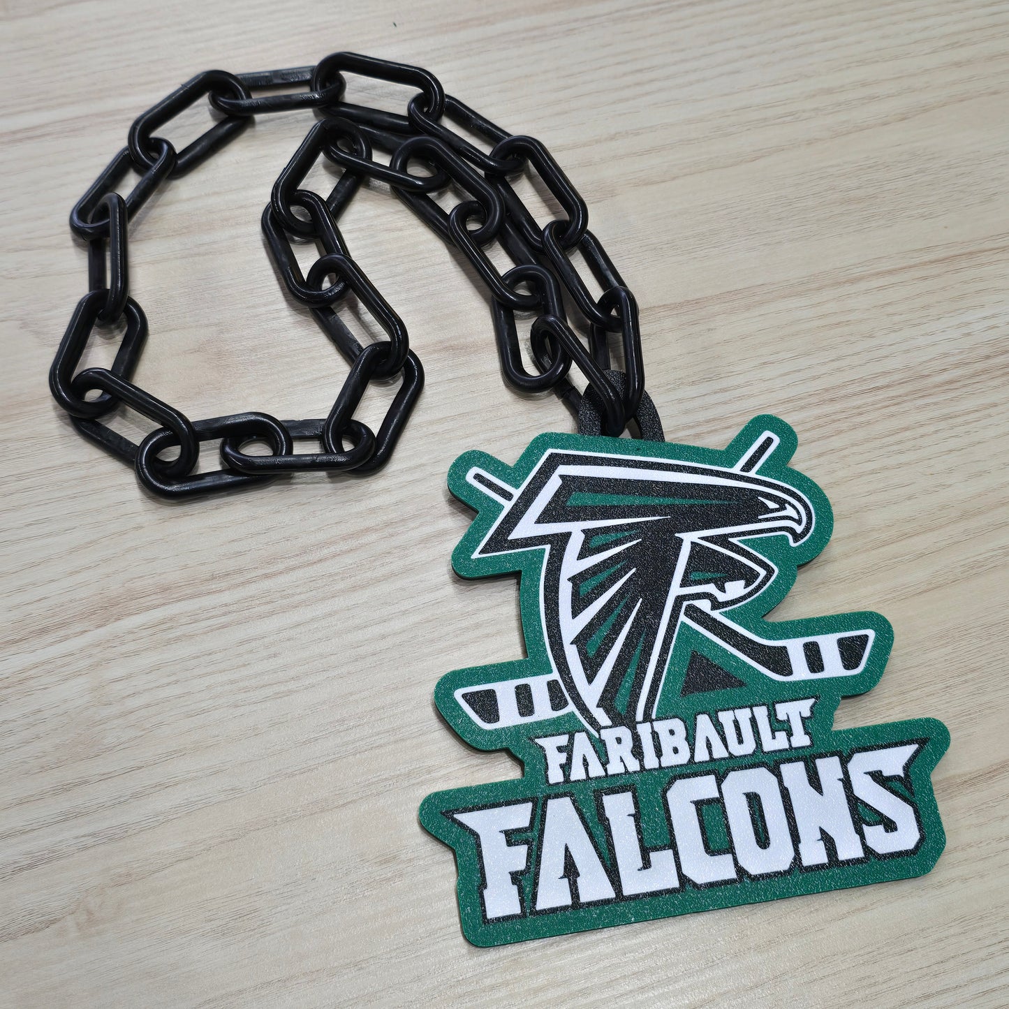 Faribault Falcons Hockey Rally Chain - 3D Printed