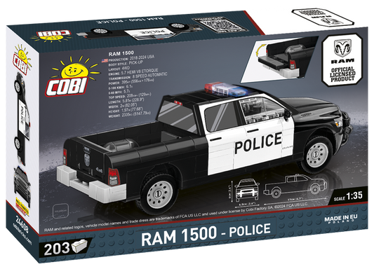 COBI Dodge Ram 1500 Police Truck #24608