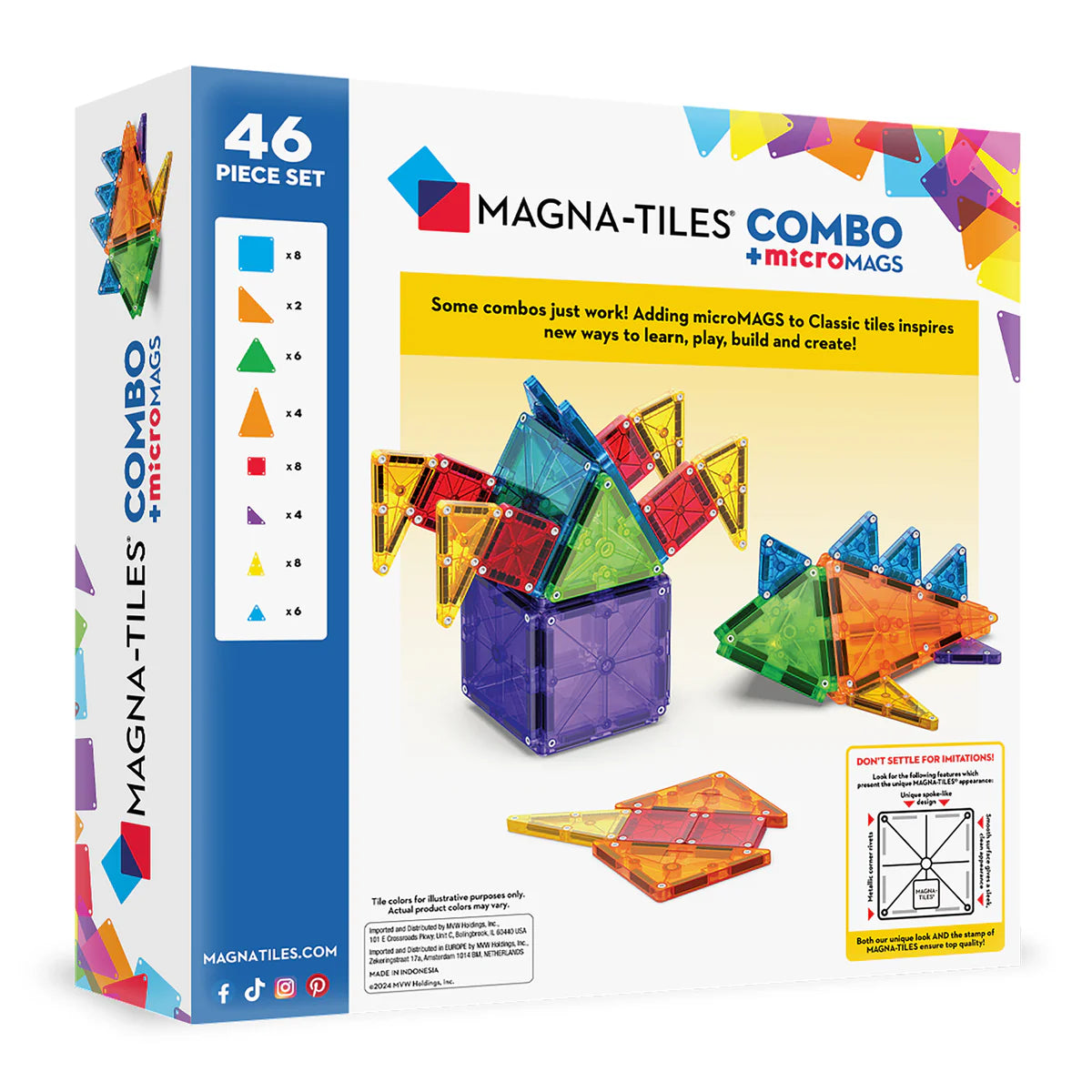 MAGNA-TILES Combo 46pc Set