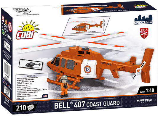 COBI Bell 407 Coast Guard Helicopter #26627