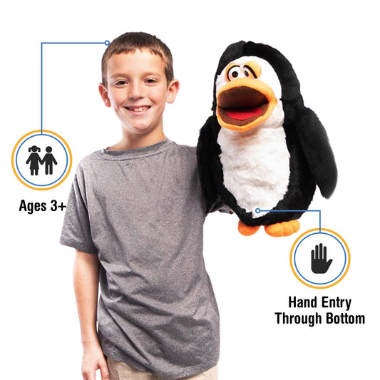 Silly Puppets Penguin (17")