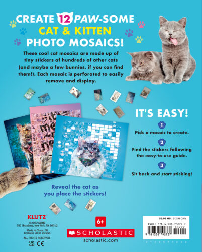 Klutz: Sticker Photo Mosaic: Cats & Kittens