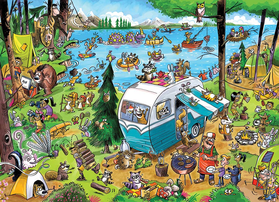 Doodletown: Call of the Wild 1000pc puzzle