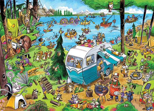Doodletown: Call of the Wild 1000pc puzzle