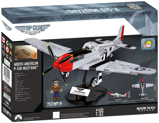 COBI P-51D Mustang Fighter, Top Gun, Version 2 #5846