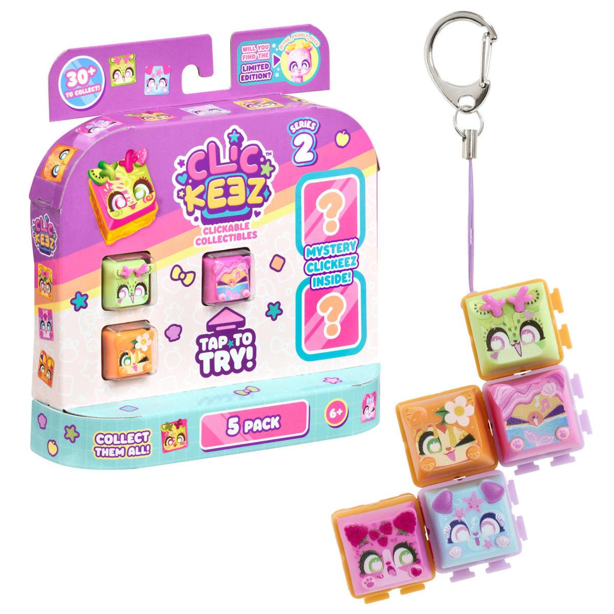 Clickeez Series 2 – Five-Pack Clickable Collectibles