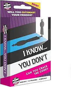 I KNOW.....YOU DON'T! - Card Game – Runamuck Workshop