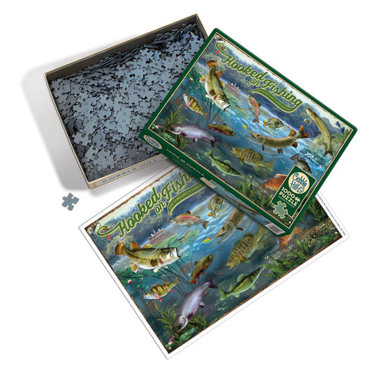Hooked on Fishing - 1000 Piece Puzzle