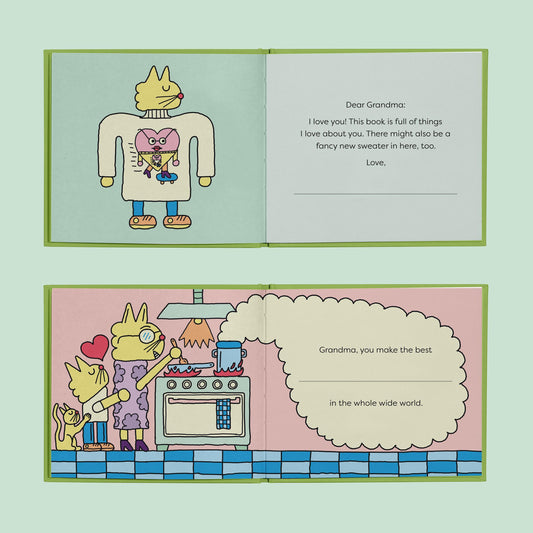 What I Love About You, Grandma – Fill-in-the-Love Keepsake Book