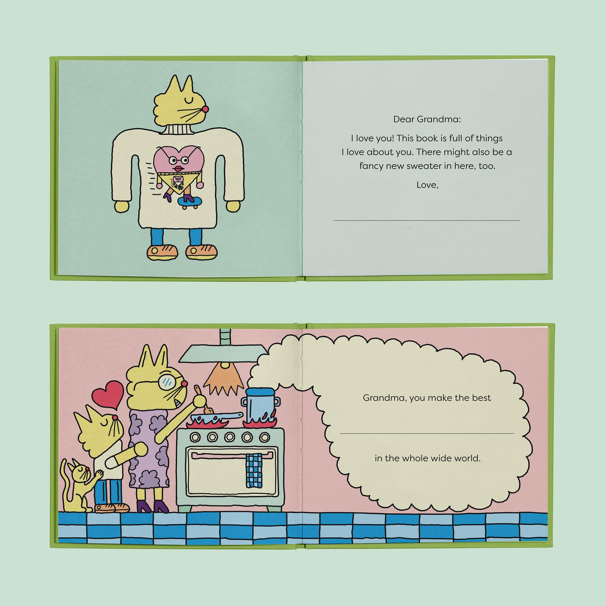 What I Love About You, Grandma β Fill-in-the-Love Keepsake Book