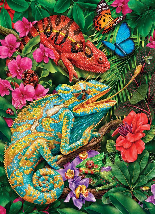 Karma Chameleon 1000pc puzzle