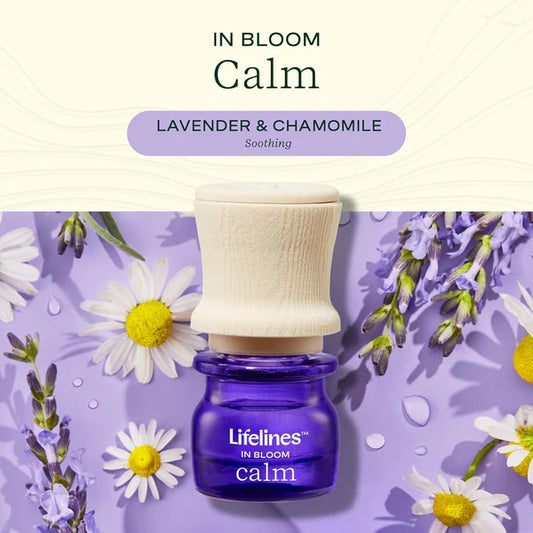 Lifelines® Grounding Stone & Oil Set - Lavender & Chamomile