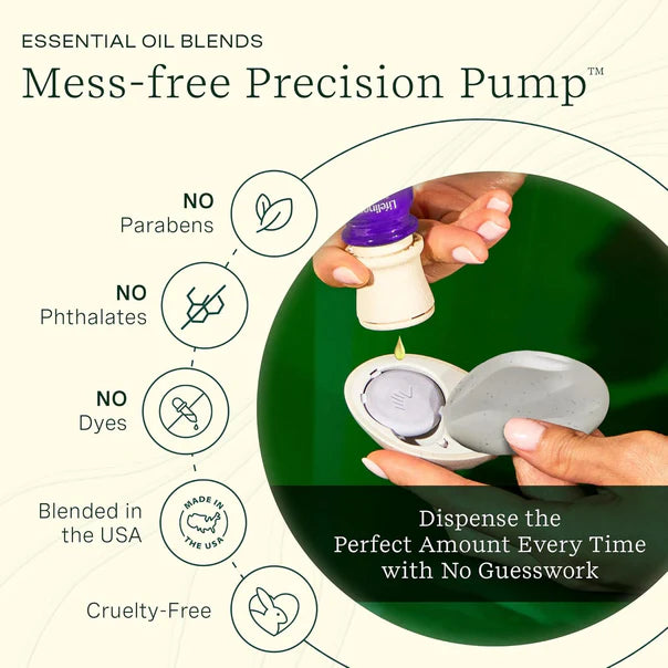 Lifelines® Grounding Stone & Oil Set - Lavender & Chamomile