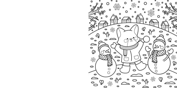 Cozy Colo: Cozy Winter – Cute & Cozy Coloring Book