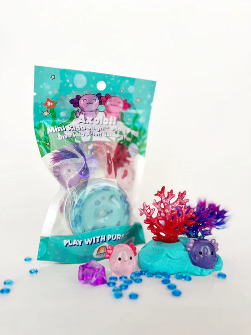 KidDough Axolotl Mini Play Pack