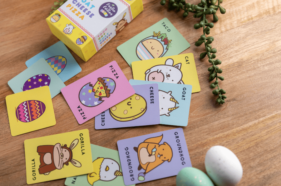 EASTER EDITION Taco Cat Goat Cheese Pizza - Card Game