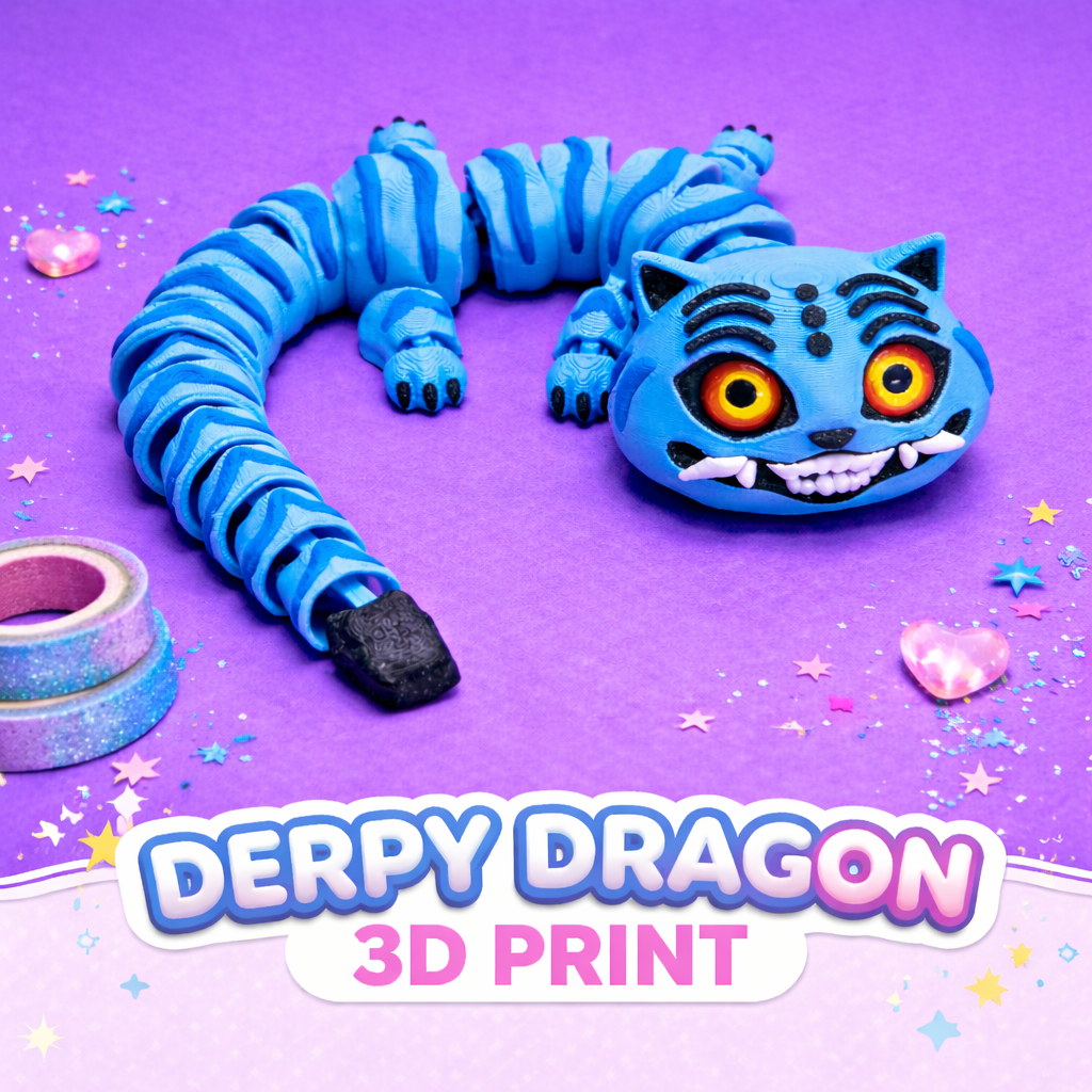 DERPY Dragon - KPOP inspired - 3D Print