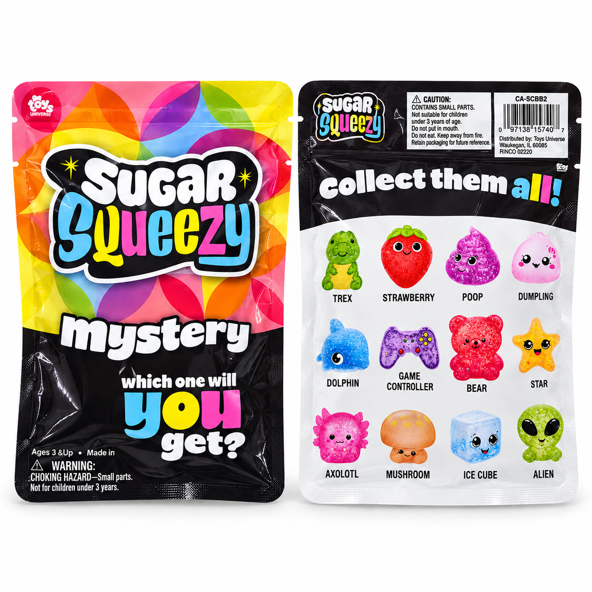 2" Sugar Squeezy Mystery Blind Bag