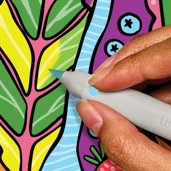 Lifelines® FlowArt™ - Hidden Patterns, Color-to-Reveal Foody Fun