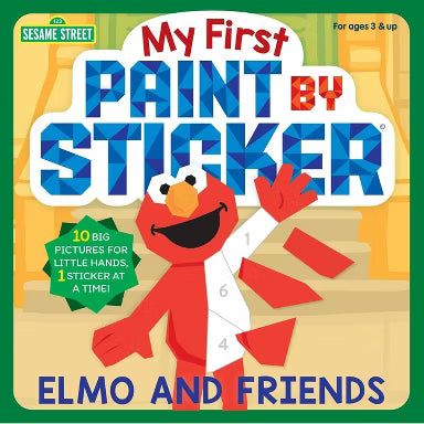 My First Paint by Sticker | Elmo and Friends