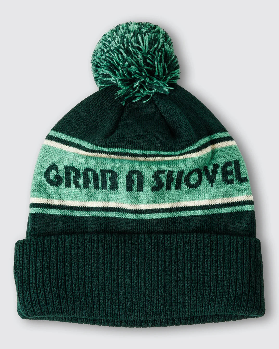 Waggle Pom Beanie - Grab a Shovel