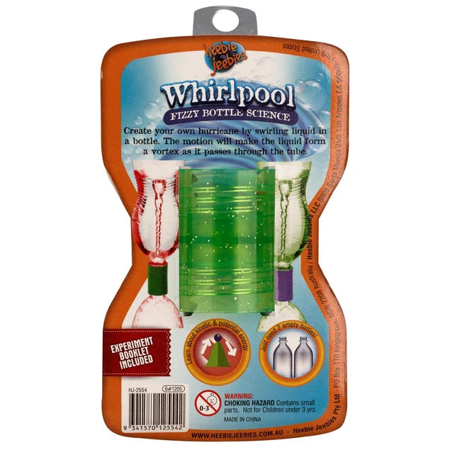 Whirlpool Bottle Science - Adapter for Soda Bottles to Make Tornados