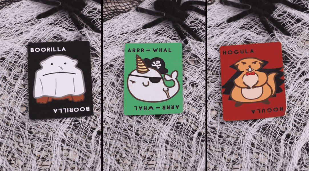 Taco Cat Goat Cheese Pizza Halloween Edition - Card Game