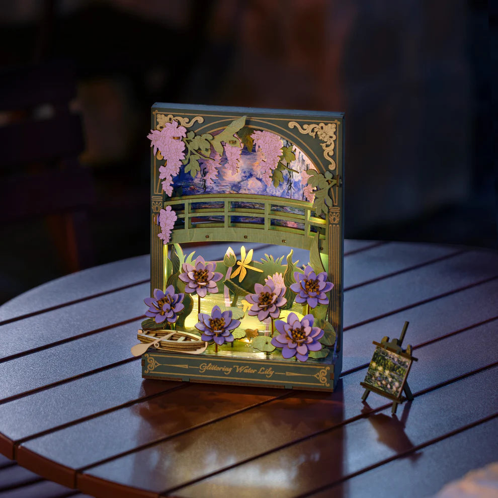 Hands Craft | Glittering Water Lily w/ LED Lights
