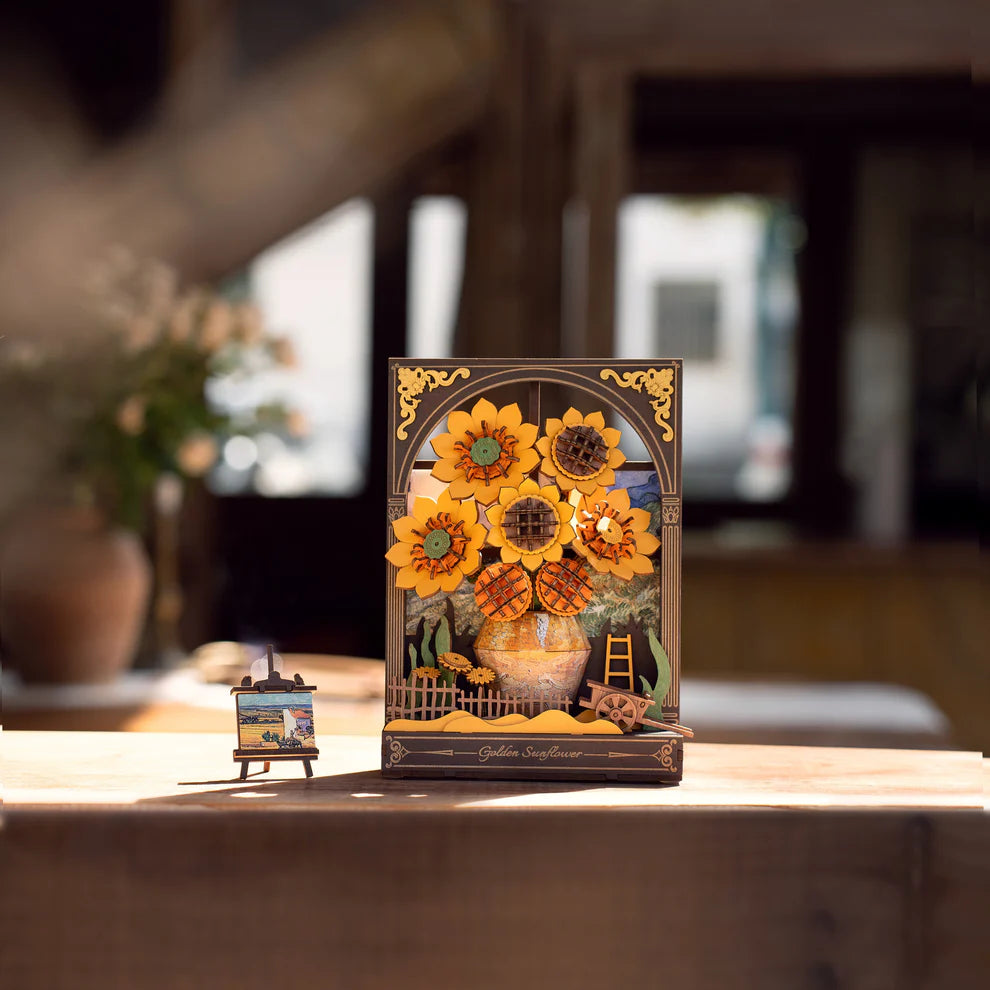 Hands Craft | Golden Sunflower w/ LED Lights