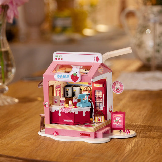 Hands Craft | Strawberry Milk Box