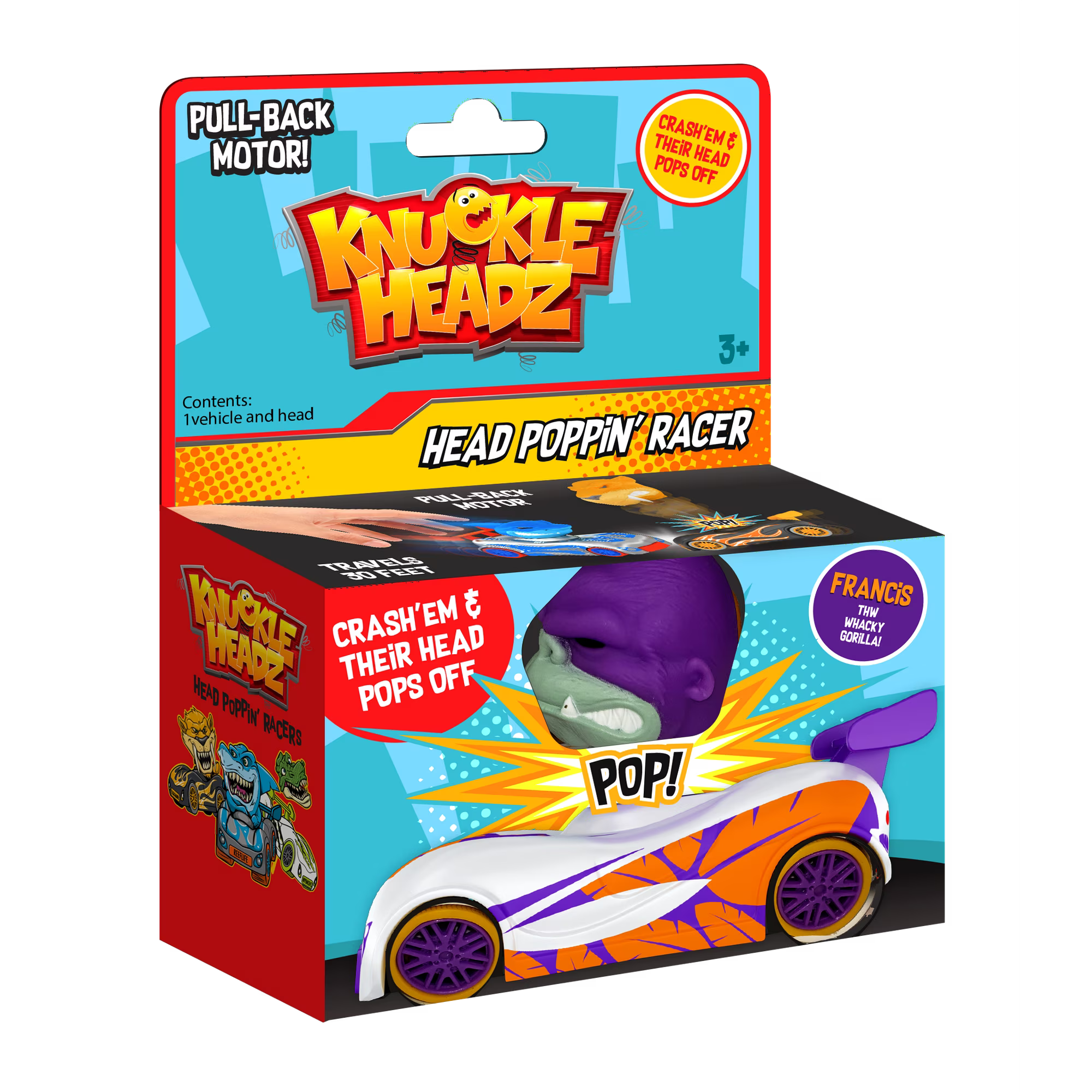 Knuckle-Headz Head Poppin' Car (Gorilla) – Runamuck Workshop