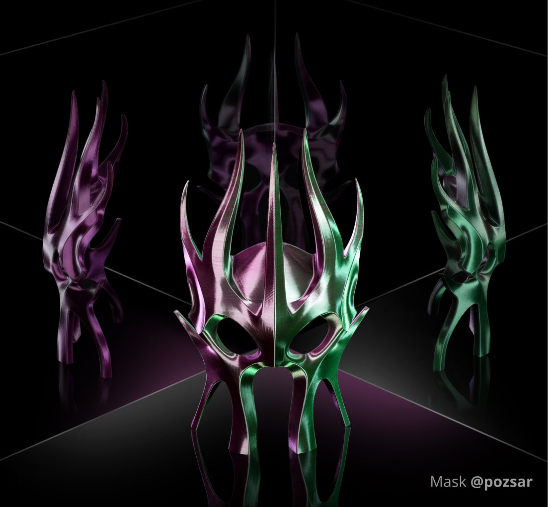 Bambu Lab PLA Silk Dual-Color 3D Printer Filament