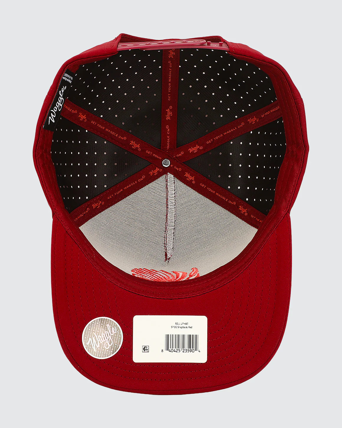 Waggle Original Snapback Hat - Roll Up