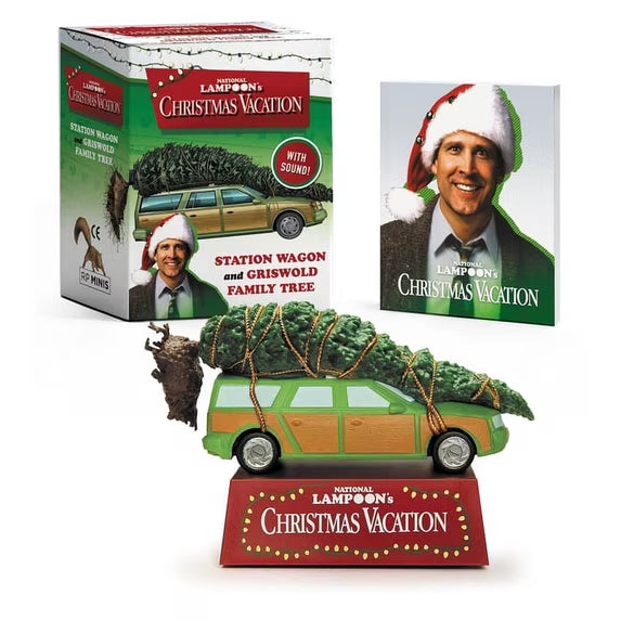 Desktop - National Lampoon's Christmas Vacation Station Wagon and Griswold Family Tree