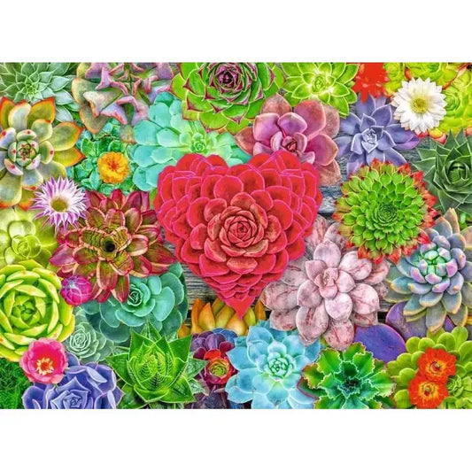 Ravensburger - Succulent Love - 500 Piece Puzzle