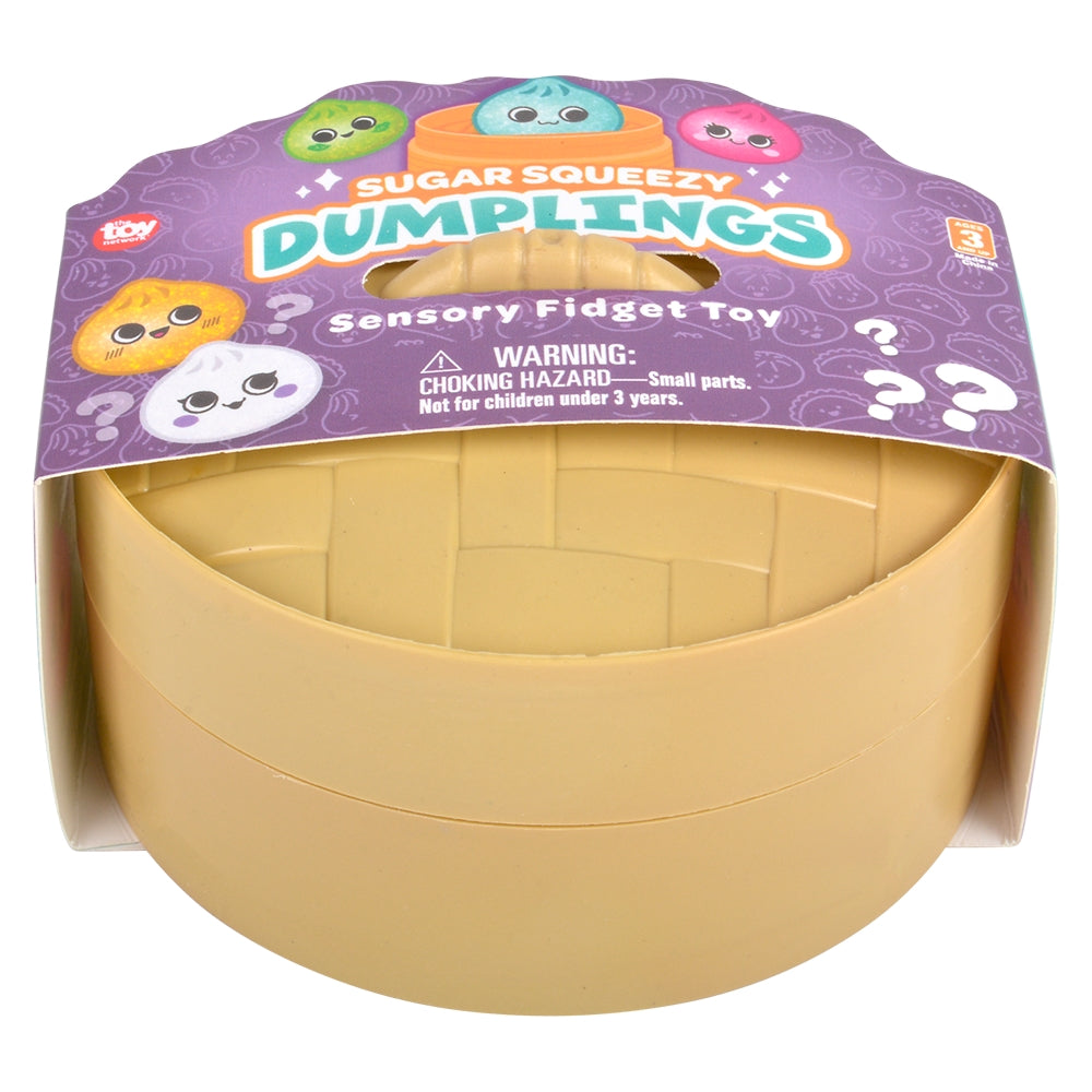 3.5" Squeezy Sugar Glitter Mystery Dumpling - Assorted Colors