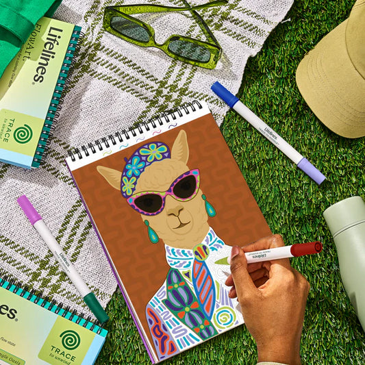 Lifelines® FlowArt™: Trace-To-Doodle, Wild Style
