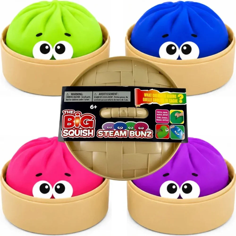 The Big Squish Steam Bun - 6 inches