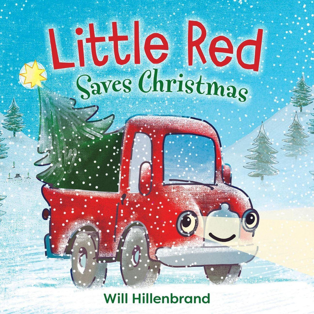 Little Red Saves Christmas – Children's Christmas Board Book