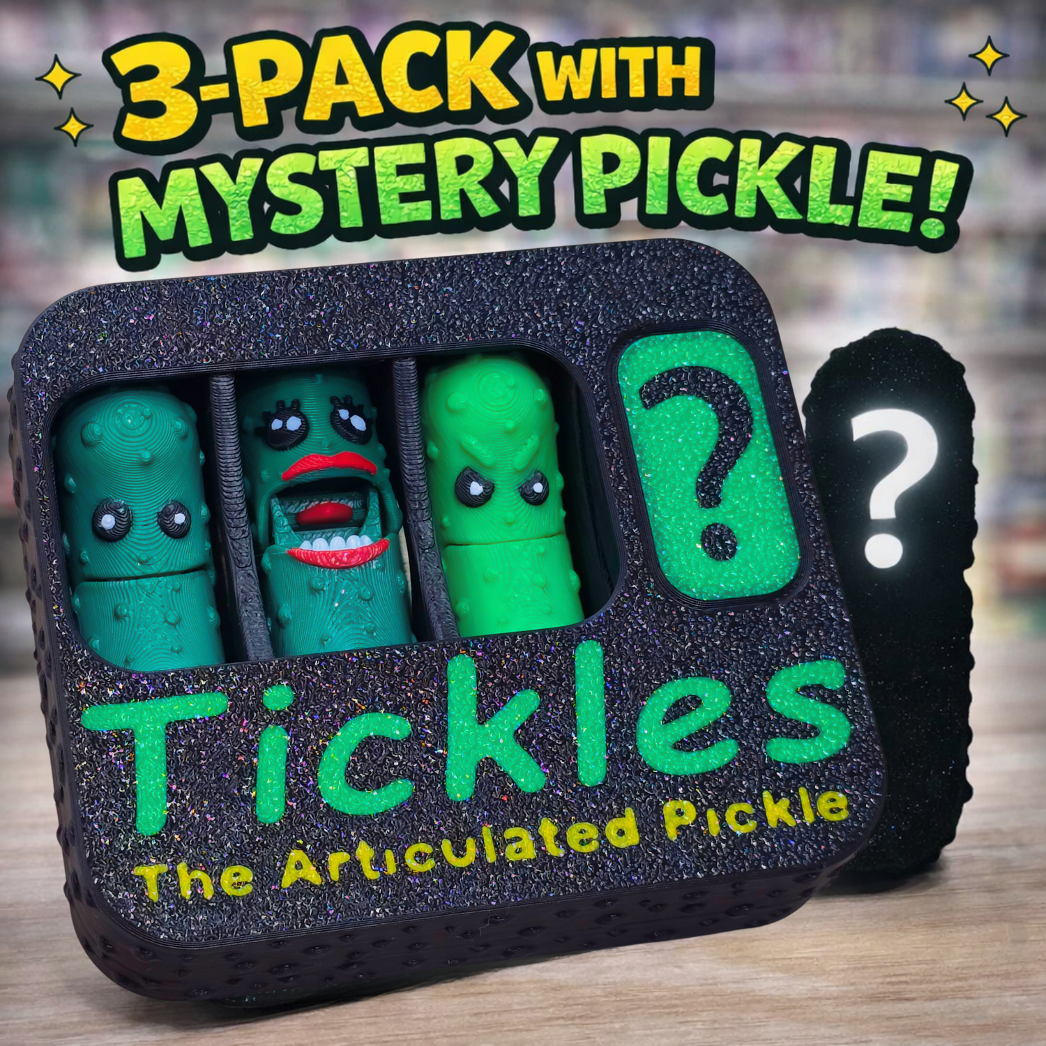 Tickles the Pickles - 3 Pack + Mystery – Runamuck Workshop