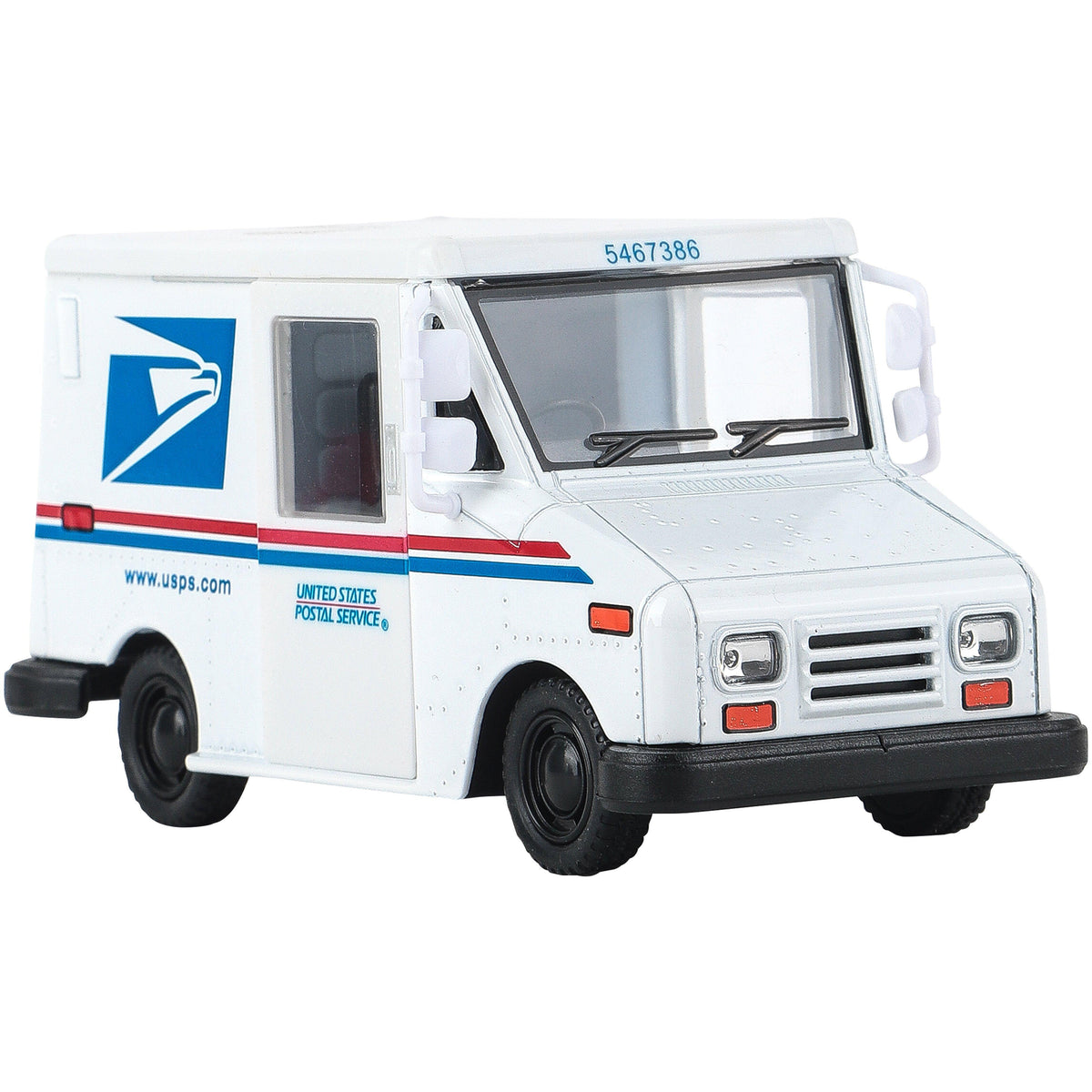 Diecast Mail Truck β USPS Pull-Back Toy Vehicle