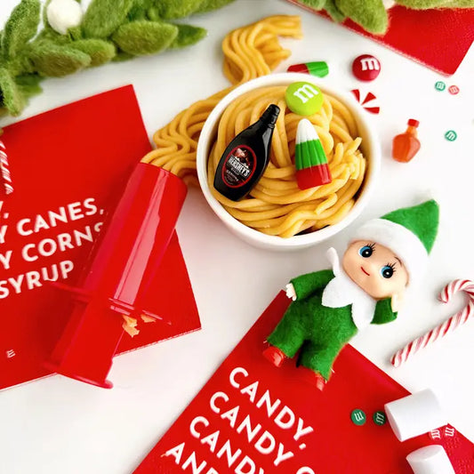 KidDough Elf Breakfast Play Pack